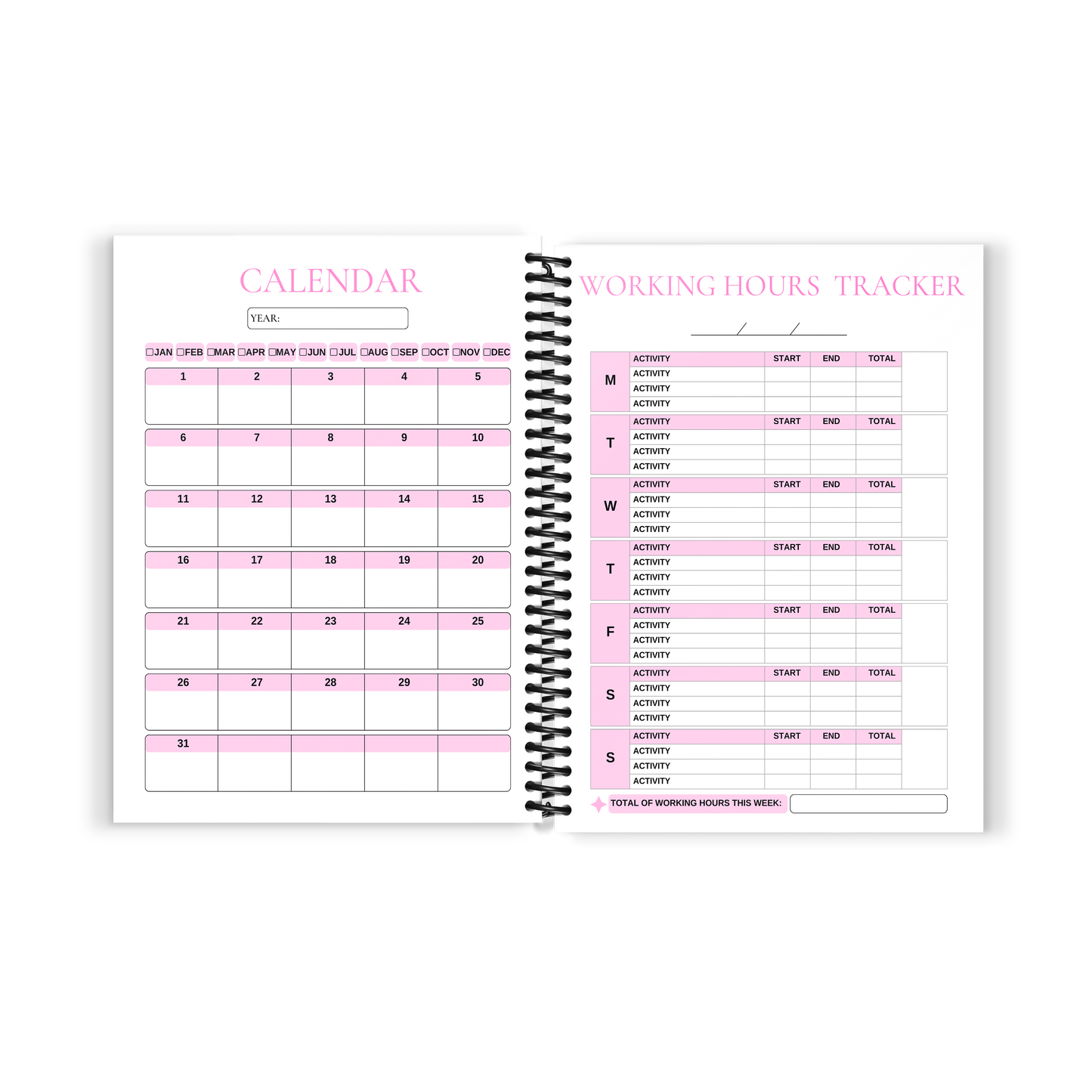 Girls With Goals Planner [Physical Planner]