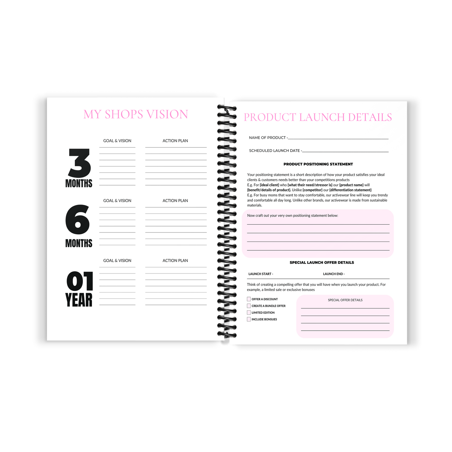 Wealthy Women's Club Planner [Physical Planner]